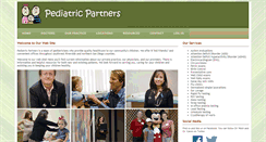 Desktop Screenshot of pediatricpartners.net